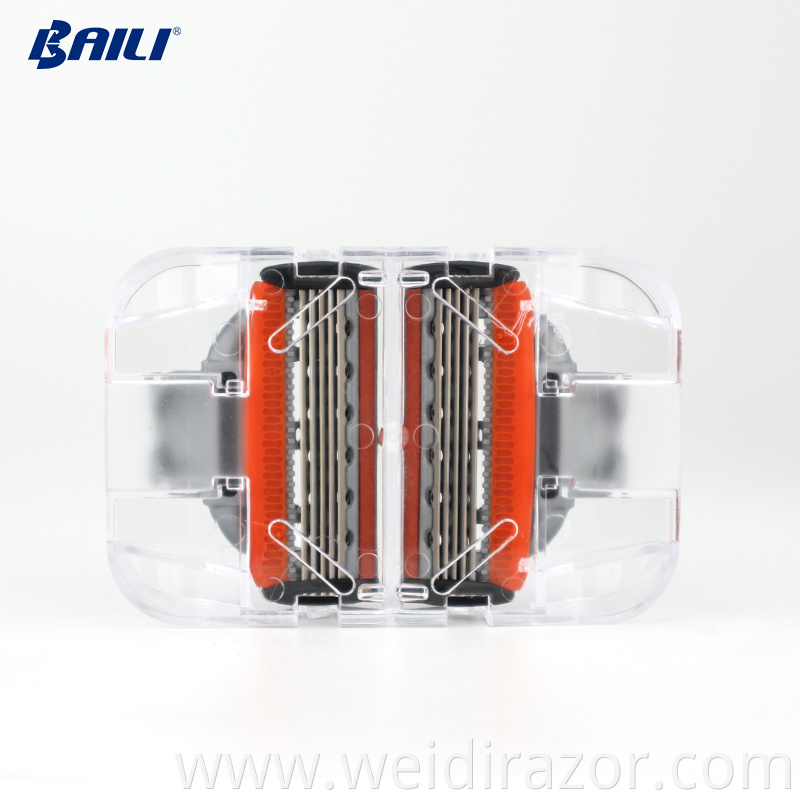 Shaving Razor 5 Blade Manufacturer Feature Five Blade with 1 Trimmer Razor Blade Cartridge Imported from ASR Durable